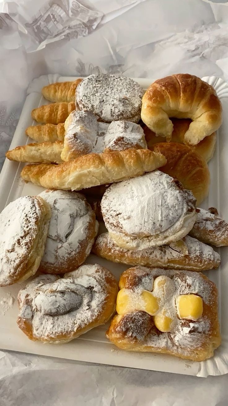 Argentine facturas pastries