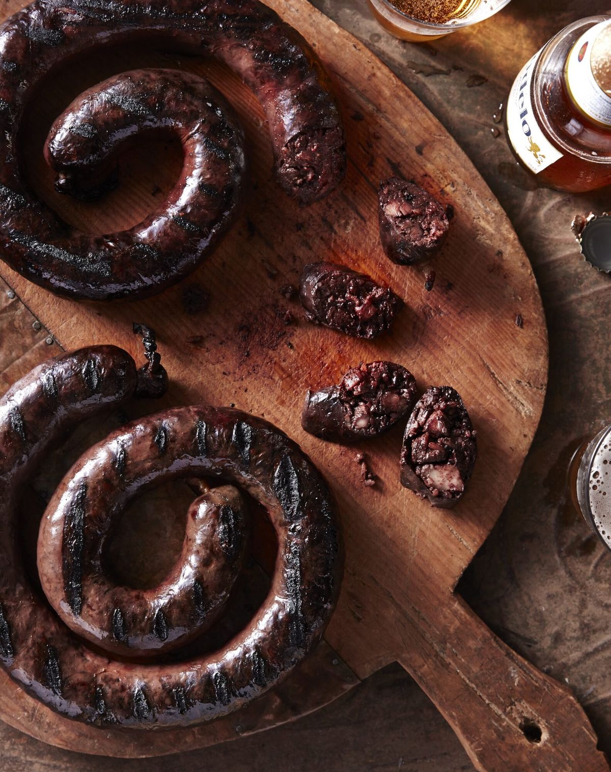 Morcilla blood sausage